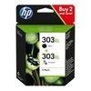 HP 303XL (3YN10AE) Original Black and Colour Ink Cartridge Multipack