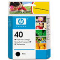 HP 40 Black Original Inkjet Print Cartridge