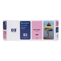 HP 83 Light Magenta Pigment-Based UV-Resistant Ink Cartridge