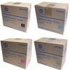 Konica Minolta TNP-48K/C/M/Y Full Set Original Toners (4 Pack)