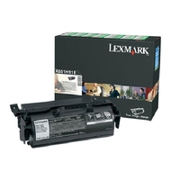 Lexmark X651H11E Black Original High Capacity Return Programme Toner Cartridge