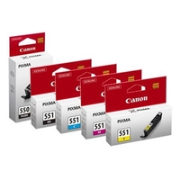Original Multipack Canon Pixma MG6440 Printer Ink Cartridges (5 Pack) -6496B001