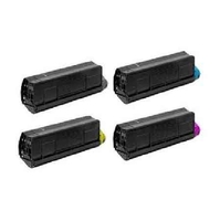 Original Multipack OKI C5200 Printer Toner Cartridges (4 Pack) -42127408