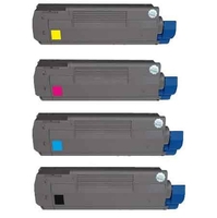 Original Multipack OKI C9000 Printer Toner Cartridges (4 Pack) -41515212
