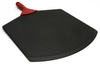 Epicurean 21" x 14" Black Pizza Peel with Red Handle