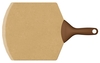 Epicurean 21" x 14" Natural Pizza Peel with Brown Handle