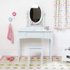 Cloud Grey Grace Dressing Table & Stool