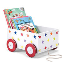 Pull-Along Book Cart