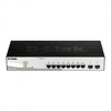 10 Port Gigabit Smart Switch with 2x SFP 8DLDGS121010