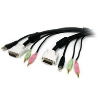 10ft 4in1 Usb Dvi Kvm Cable