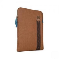 11in Ridge Sleeve Notebook Case Brown