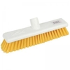 12 Hygiene Broom Head Stiff Yellow