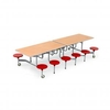 12 Seat Rectangular Unit - BchRed 4-11yr
