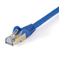1.5m CAT6a Blue RJ45 Ethernet STP Cable 8ST6ASPAT150CMBL