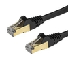 1m Black Cat6a Ethernet Stp Cable