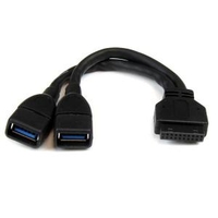 2 Port Int Usb 3 Header Adapter Cable