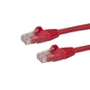 25ft Etl Red Snagless Cat6 Utp Patch