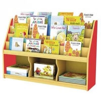 3 Large Tray Unit Red