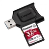 32GB React Plus CL10 SDHC and SD Reader