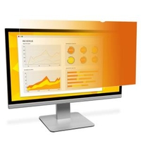3M Desktop Monitor Frameless 19in Privacy Filter Gold GPF19.0