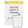 3M Post-it Grid Meeting Chart White Pk 4 560SS
