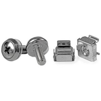 50 Pkg M5 Mounting Screws And Cage Nuts