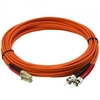 5m MM 50 125 Duplex Fiber Cable LCST 8ST50FIBLCST5
