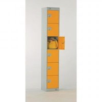 6 Door Locker Dlock Nest 2 Red
