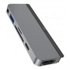 6 in 1 USB C hub iPad Pro Space Grey 8HYHD319BGRAY