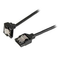 6in Round Sata To Right Angle Sata Cable