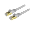 7ft Grey Molded Cat6a Stp Patch Cable