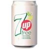 7UP Free Lemon and Lime Soft Drink Can 330ml Ref 203389 Pack 24 815411