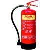 9 Litre Foam 27A 233B Fire Extinguisher with spray nozzle; corrosion