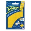 96 x Sellotape Sticky Hook Pads Permanent,  self-adhesive hook pads