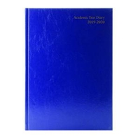 Academic Diary A5 Week to View 2019-20 Blue KF3A5ABU19