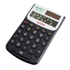Aurora EcoCalc EC101 Handheld Calculator 8 Digit LCD Display 4 Memory
