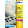 Avery Heavy Duty Labels Laser 10 per Sheet 96x50.8mm Silver Ref