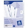Avery Index Mylar 1-20 Unpunched Mylar-reinforced Tabs 150gsm A4 White