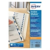 Avery IndexMaker Divider Set Polypropylene A4 10-Part Clear Ref