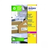 Avery Recycled Filing Label Lever Arch File 192x38mm 7 Per A4 Sheet