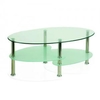 Berlin Coffee Table With Chrome Legs And Shelves FR000001 62325DY