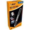 Bic Marking Fine Permanent Marker Bullet Tip 0.8mm Line Black Pack 12