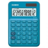 Casio Ms-20uc Blue Compact Desk Calculator
