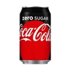 Coca Cola Coke Zero Soft Drink Can 330ml Ref N001018 Pack 24 4013338