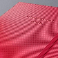 CONCEPTUM Week to View Hardcover 2019 Diary A5 Red 54748SG
