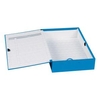 Concord Classic Box File 75mm Spine Foolscap Blue Ref C1278 Pack 5