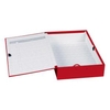 Concord Classic Box File 75mm Spine Foolscap Red Ref C1279 Pack 5
