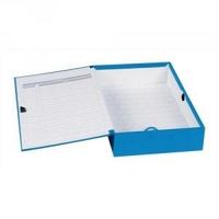 Concord Classic Box File Fscap Blue 5pk