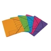 Concord Foolscap Bright Assorted Elasticated 7 Part Files Pack of 10
