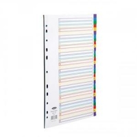 Concord Plastic Index Polypropylene 120 Micron Europunched 1-31 A4